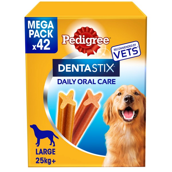 Pedigree DentaStix Daily Dental Chews Large Dog 42 Sticks