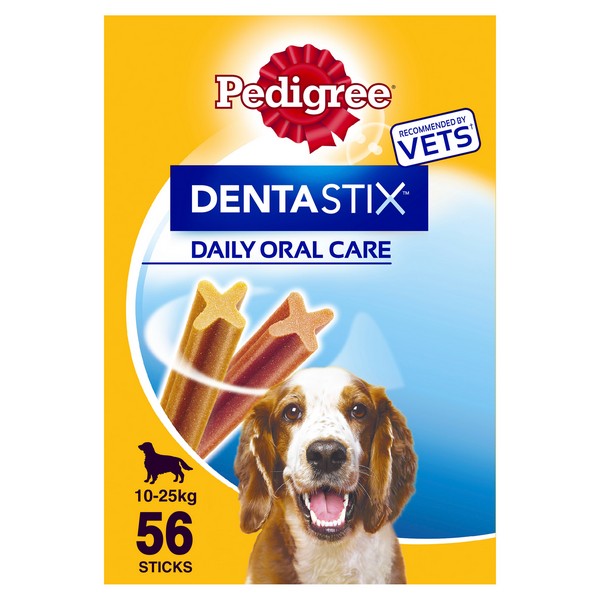 Pedigree DentaStix Daily Dental Chews Medium Dog 56 Sticks