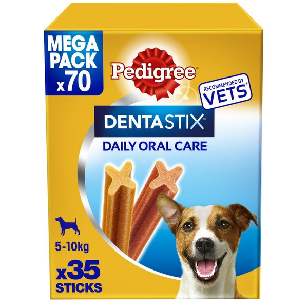 Pedigree DentaStix Daily Dental Chews Small Dog 70 Sticks