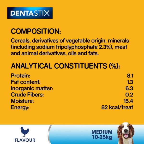 Pedigree DentaStix Daily Dental Chews Medium Dog 5 Sticks