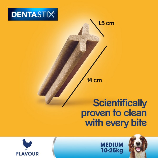 Pedigree DentaStix Daily Dental Chews Medium Dog 5 Sticks