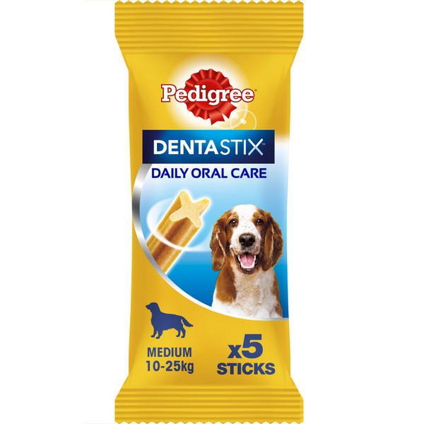 Pedigree DentaStix Daily Dental Chews Medium Dog 5 Sticks