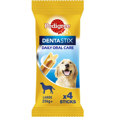 Pedigree DentaStix Daily Dental Chews Large Dog 4 Sticks