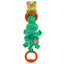 GiGwi Iron Grip Crocodile Plush Tug Toy with TPR Handle