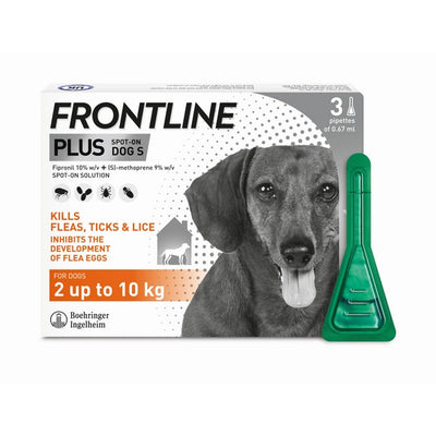 Frontline Plus S Dog x 3