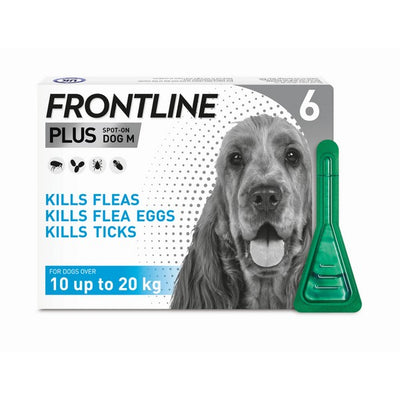 Frontline Plus M Dog x 6