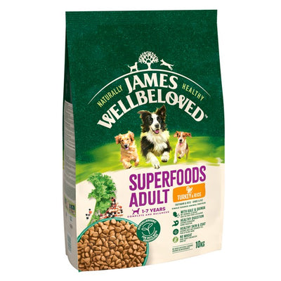 Wellbeloved Superfoods Adult Turkey with Kale and Quinoa 10kg