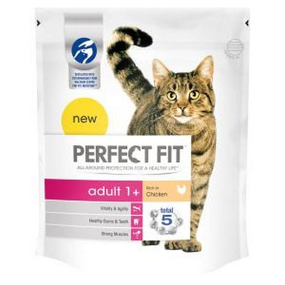 Perfect Fit Cat Complete Dry Adult 1+ Chicken 750g