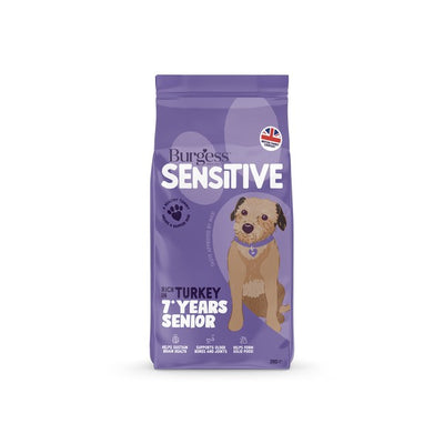 Burgess Sensitive Senior Turkey 2KG