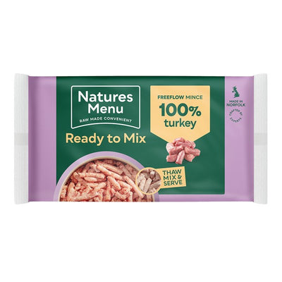 Natures Menu Raw Freeflow Turkey 2kg