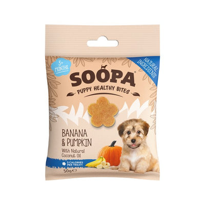 Soopa Banana & Pumpkin Puppy Bites