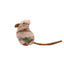 GiGwi Refillable Mouse Ziplock Cat Toy With x3 Catnip Bags Brown