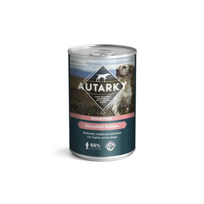 Autarky Grain Free Succulent Salmon Complete Wet Dog Food 395g