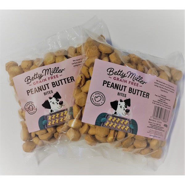 Betty Millers Grain Free Peanut Butter Bites 400g