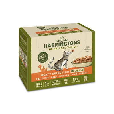 Harringtons Wet Cat Food in Jelly - 12x85g