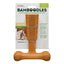 Bamboodles T Bone Chew Toy for Dogs Large 7Inch Peanut Butter Flavour