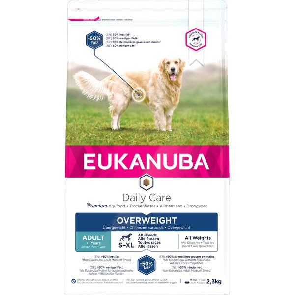 Eukanuba Adult Daily Care Dog Food for Overweight and Sensitive Digestion