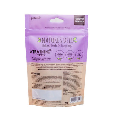 Natures Deli Puppy Training Treats Turkey With Sweet Potato 100g