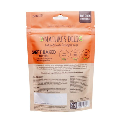 Natures Deli Grain Free Soft Baked Lamb With Potato Dog Treat 100g