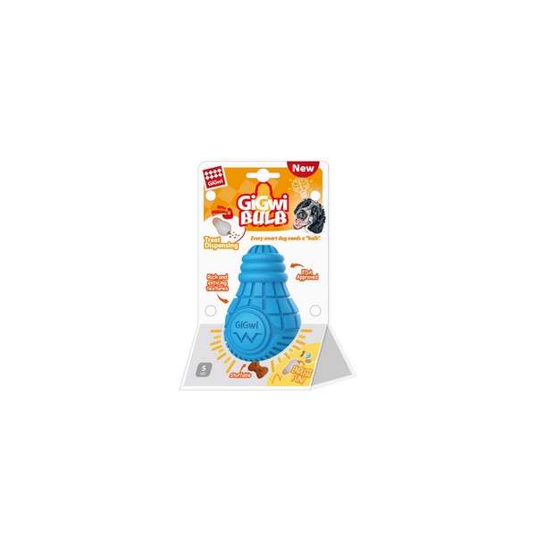 GiGwi Bulb High Quality Chew Toy Blue Small