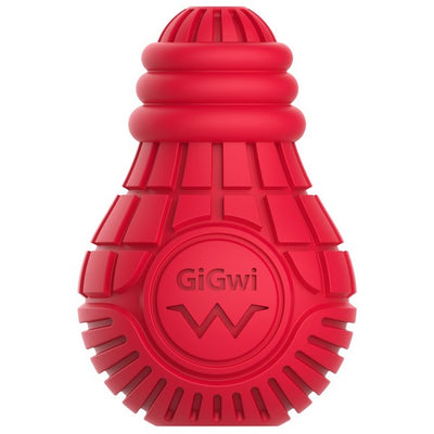 GiGwi Bulb High Quality Chew Toy Red Medium