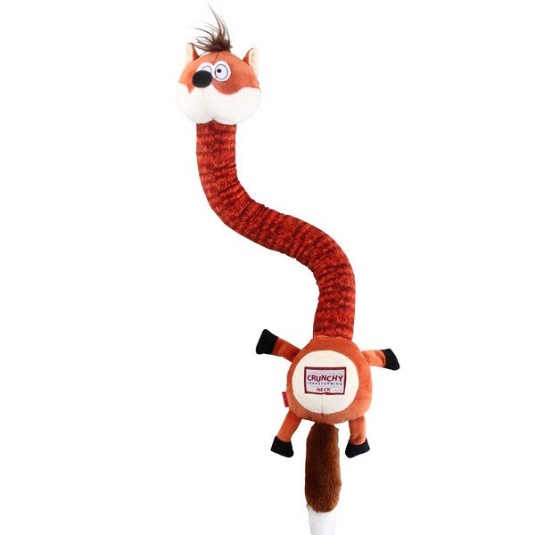 GiGwi Plush Friends Crunchy Neck Fox With Sqeaker Medium