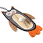 GiGwi Owl Cat Scratcher with Sisal Belly and Catnip