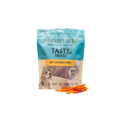 Natures Deli Soft Chicken Strips 500g