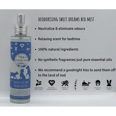 Mountain Garden Botanics Deodorising Sweet Dreams Bed Mist