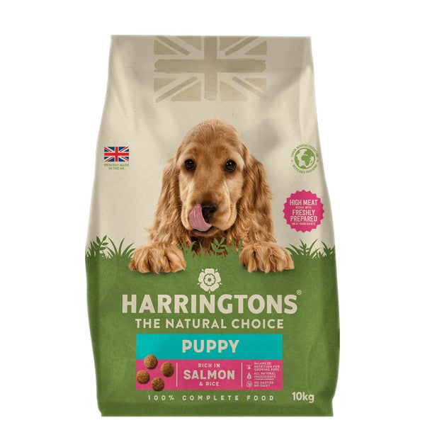 Harringtons Puppy Dry Dog Food Salmon 10kg