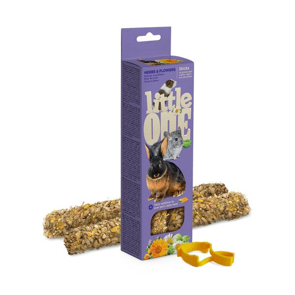 Little One Sticks For Guinea Pigs Rabbits And Chinchillas With Herbs And Flowers 2?55G