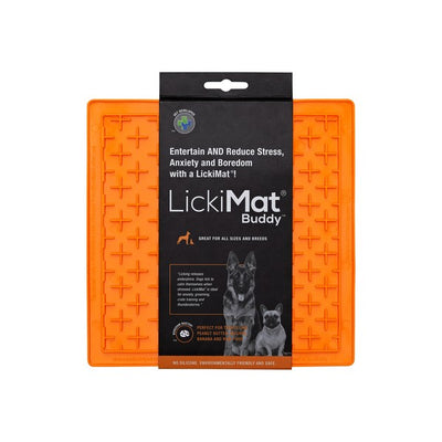 LickiMat Buddy Classic 20cm Orange