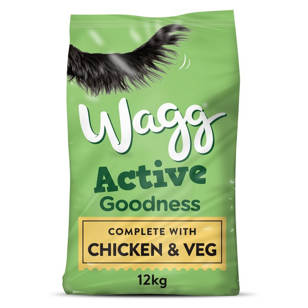 Wagg Active Goodness Ckn & Veg 12kg