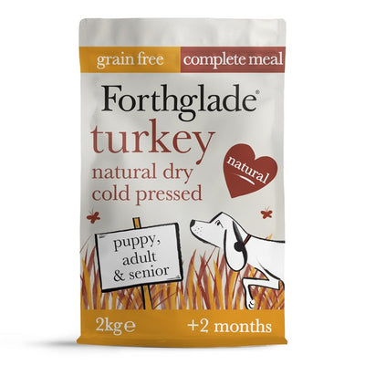 Forthglade Dog Cold Press GF Turkey 2kg