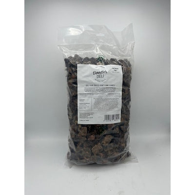 Doodles Deli Air Dried Goat Lung Cubes 1kg