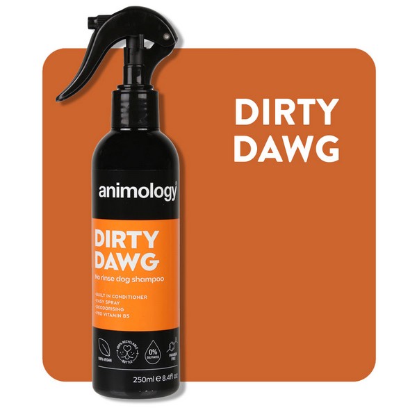 Animology Dirty Dawg No Rinse Shampoo 250ml