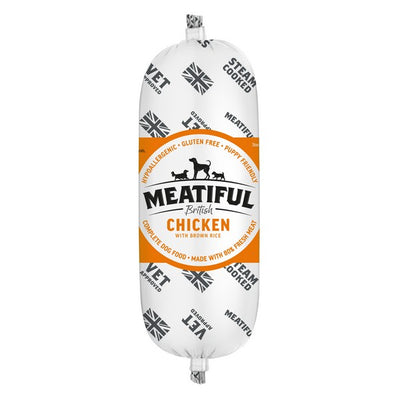 Meatiful British Chicken & Brown Rice Sausage 320g