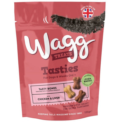 Wagg Tasty Bones 125g