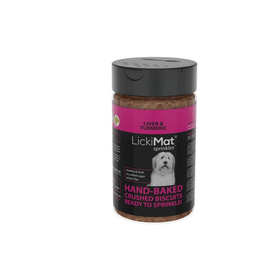 LickiMat Sprinkles Dog Liver and Turmeric 150g