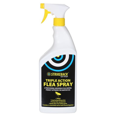 Strikeback Triple Action Flea Spray