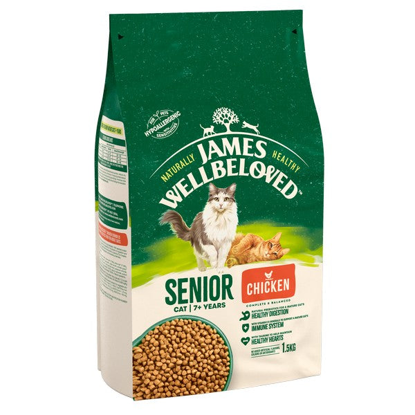 James Wellbeloved Cat Senior Chicken 1.5kg