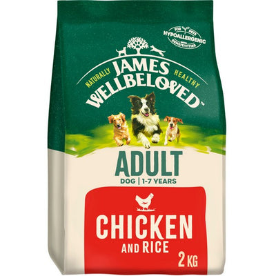 James Wellbeloved Dog Adult Chicken & Rice 2kg