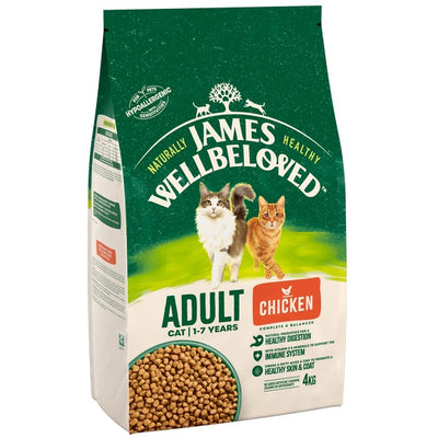 James Wellbeloved Cat Adult Chicken Dry Food