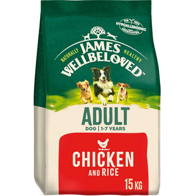 James Wellbeloved Dog Adult Chicken & Rice 15kg