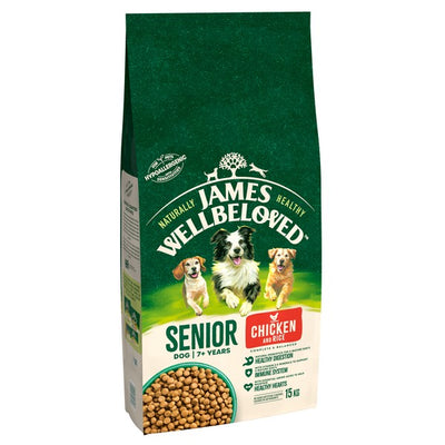 James Wellbeloved Dog Senior Chicken & Rice 15kg