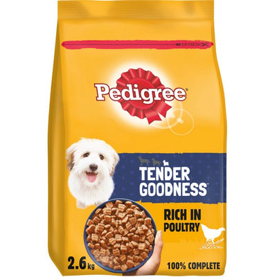 Pedigree Small Dog Dry Tender Goodness with Chicken 2.6kg