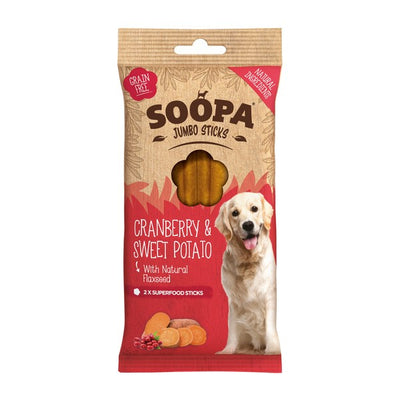 Soopa Cranberry & Sweet Potato Jumbo Stick 170g