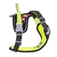 Hurtta Weekend Warrior Neon Harness Licorice 45-60 cm