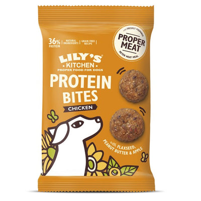 Lilys Kitchen Chicken Protein Bites for Dogs 40g