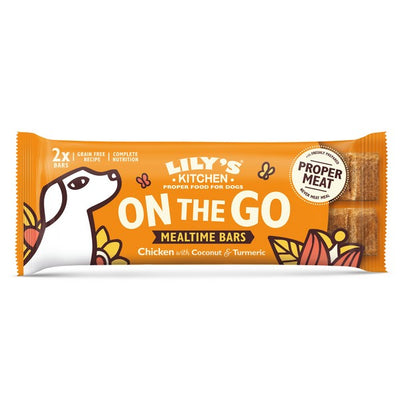 Lilys Kitchen Dog On The Go Bar Chicken 40g